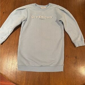 Givenchy Sky Blue Logo Sweatshirt